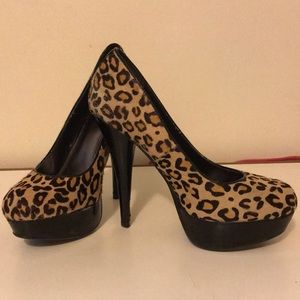 Cheetah Print Heels